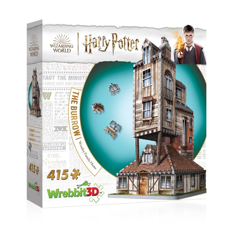 The Burrow - Weasley Family Home/3D Puzzle - Puzzles - Other Materials Multicolor