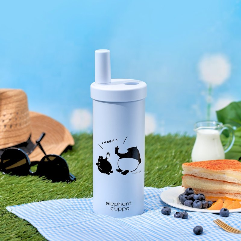 Elephant Cuppa Lai Tapir Joint Elephant Cup S - Plastic Reducing Life Style (720ml) - Vacuum Flasks - Other Metals Blue