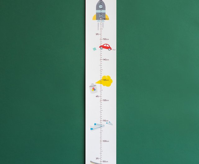 Growth Height Chart Ruler for Kids, Ruler Wall Decor for Kids, Clearance  Wooden Ruler Measurement for Kids, Boys and Girls black Ruler 