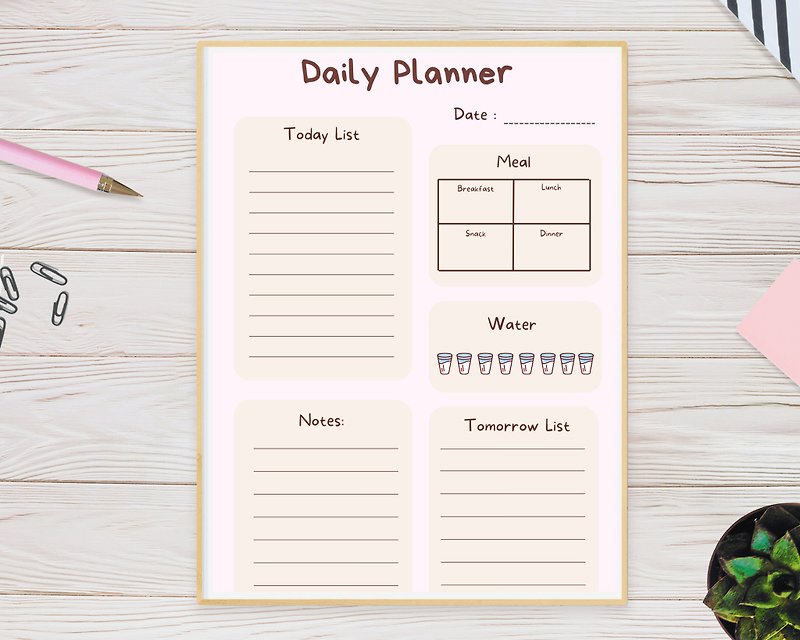 Daily Planner 2 - ดิจิทัลแพลนเนอร์ - วัสดุอื่นๆ 