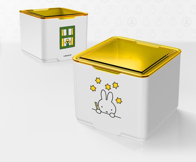 Pinkoi ×miffy】ミッフィーのおうちスクエアストレージボックス