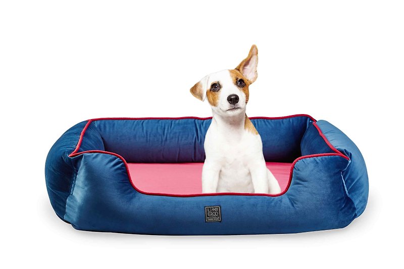 Lifeapp pet luxury sleeping pad _ Monto / Navy / M whole group can be washable - Bedding & Cages - Other Materials Blue