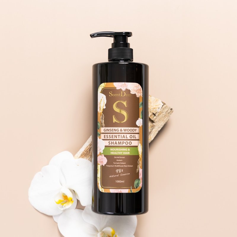 【Landu ScentDom】Ginseng Wood Essential Oil Conditioning Shampoo (Hair Nourishing)│Brand Direct - แชมพู - วัสดุอื่นๆ 