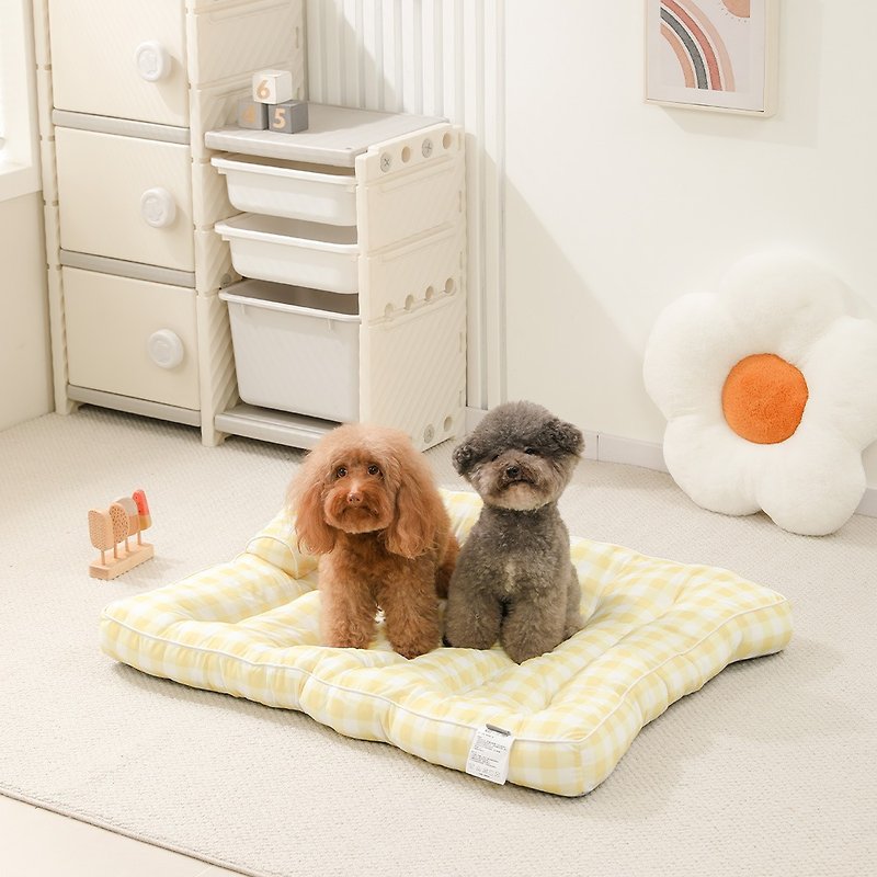Oscar pet cooling bed cat and dog kennel/pet cooling bed/cooling pad/pet cooling pad/mattress - ที่นอนสัตว์ - ไฟเบอร์อื่นๆ 