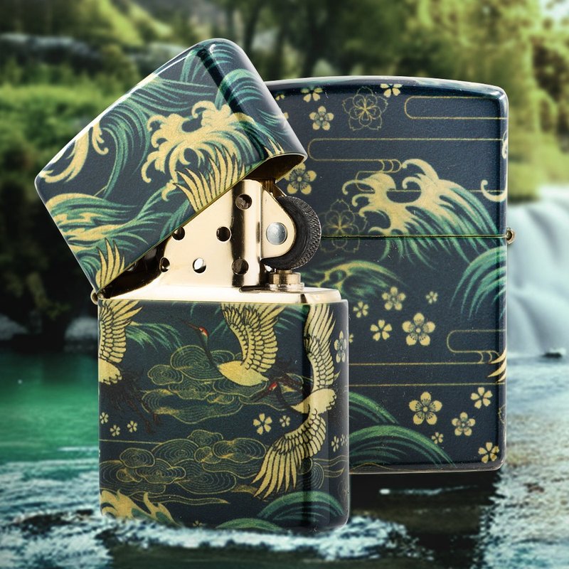 【ZIPPO官方旗艦店】瑞鶴越海防風打火機 48684 - 其他 - 銅/黃銅 多色