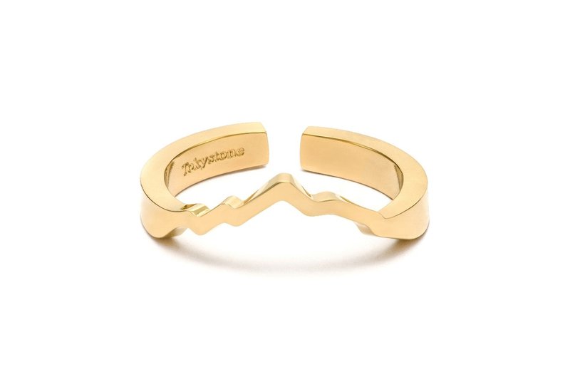 CLASSIC M Thin Ring Gold - แหวนทั่วไป - วัสดุอื่นๆ สีเหลือง