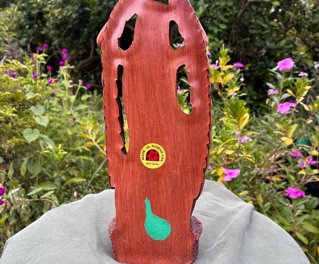 COCO JOE'S ココジョー マイレ ラカ フラガールオブジェ Vintage Coco Joe's Hawaii Hula Girl Figurine Made Of Lava No