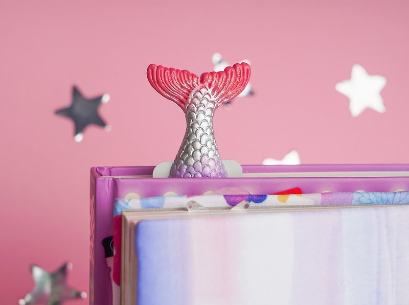 พลาสติก ที่คั่นหนังสือ สึชมพู - Rainbow Nymph Bookmark GIFT Mermaid Gifts For Girls