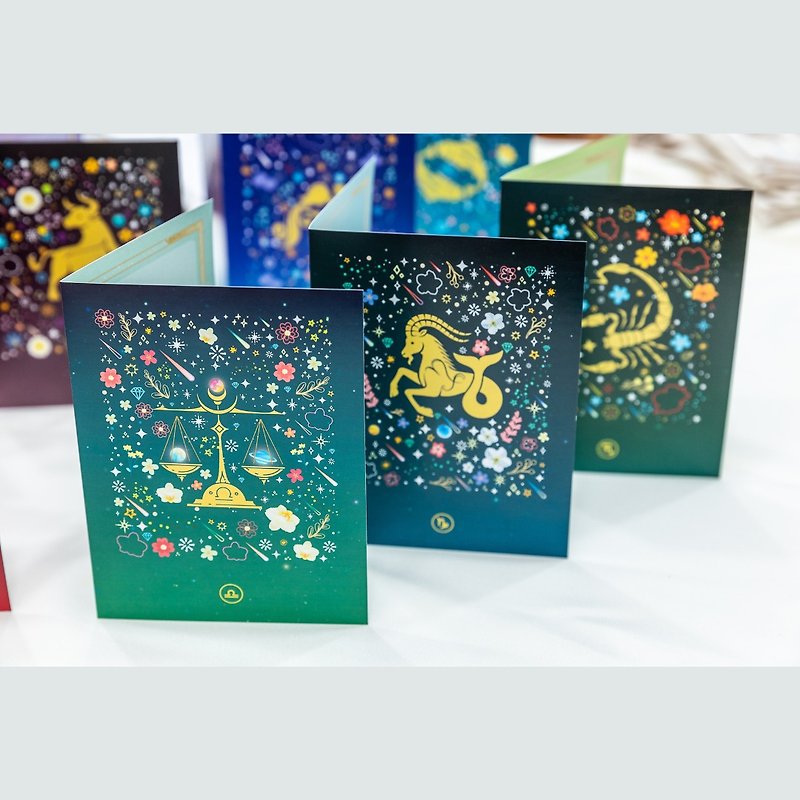 Dream Weaver Constellation Series Universal Cards (a set of 12 with envelopes) - การ์ด/โปสการ์ด - กระดาษ 