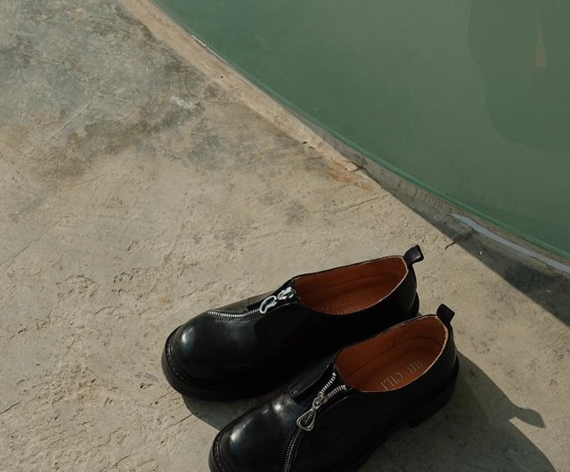 Leather clearance soled loafers