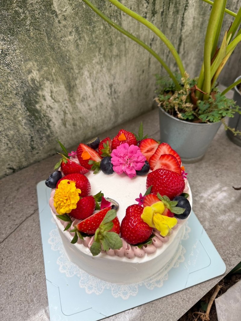 Strawberry Cheesecake - เค้กและของหวาน - อาหารสด 