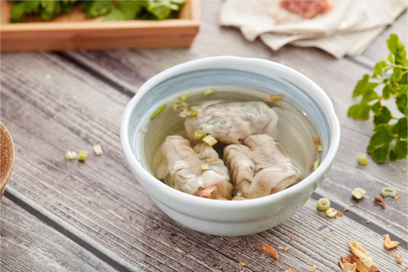 【123 Dumplings】Healthy radish, leafy vegetables and meat wontons - Prepared Foods - Fresh Ingredients 