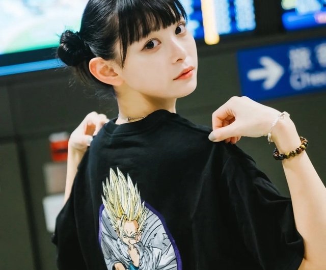 XRAGE×ドラゴンボールZコラボ】悟飯刺繍ショートT - ショップ