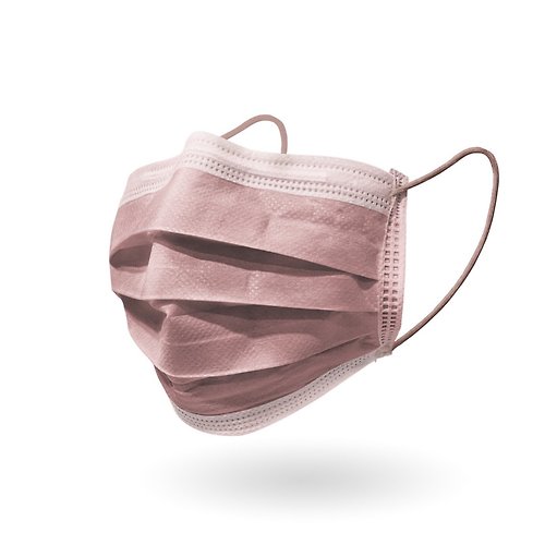 CHACER佳和口罩 經典大地系醫用口罩-玫瑰奶茶(10片)