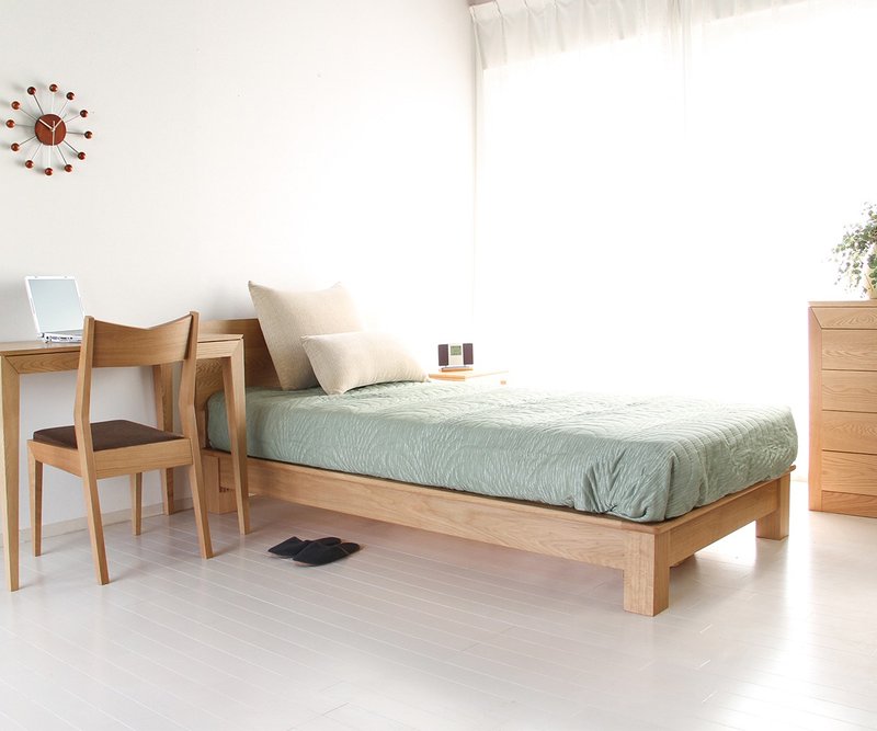 Yamamuro Furniture Factory Linea No.106~108 Bed - เครื่องนอน - ไม้ สีนำ้ตาล