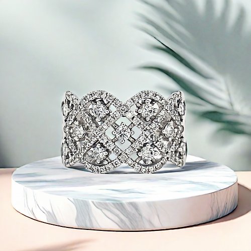Nozomi Jewelry │尋找美好事物的輕珠寶品牌 鏤空蕾絲設計感戒指