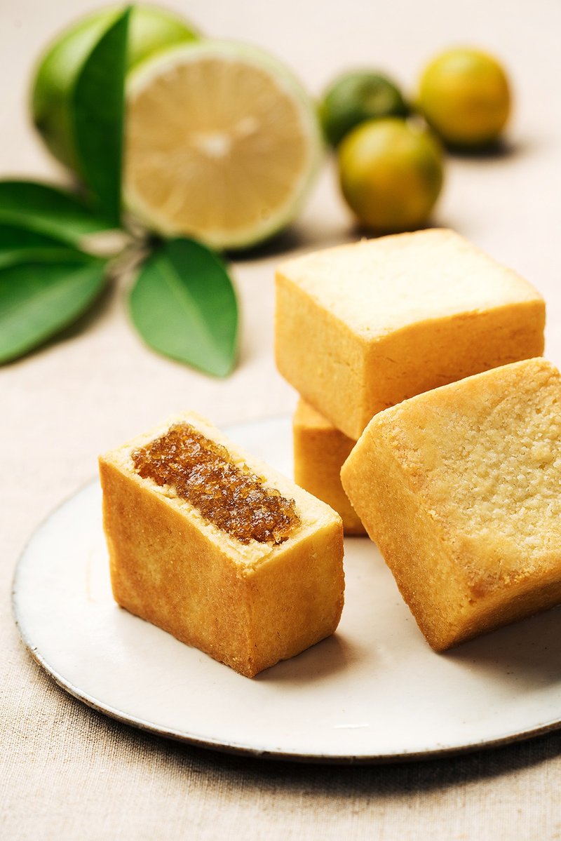 奇華餅家-金桔檸檬酥禮盒9入 - 蛋糕/甜點 - 其他材質 橘色