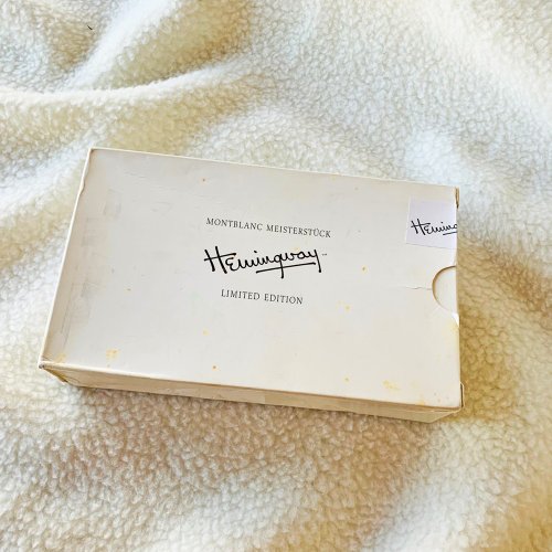 モンブラン ヘミングウェイ ボールペン 本体のみ モンブランの歴史が凝縮されたデザイン！作家シリーズ「ヘミング
