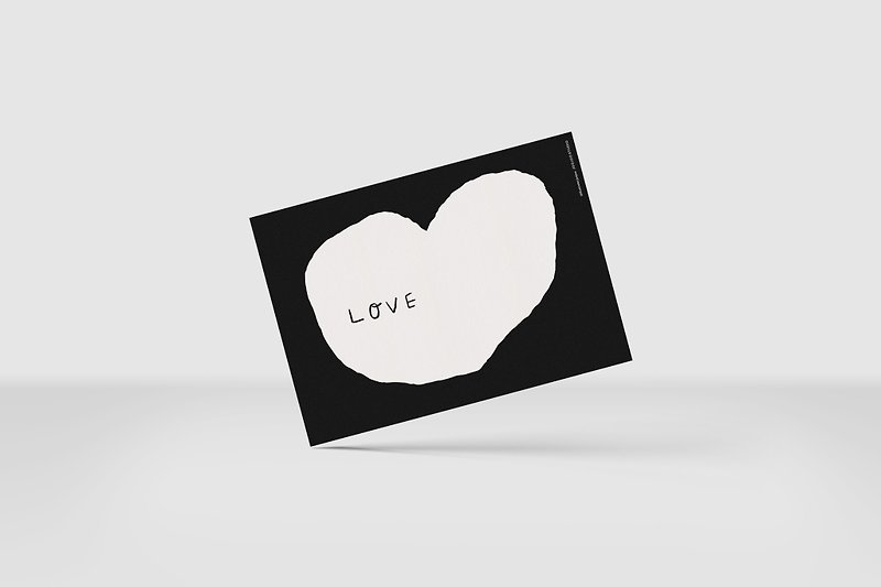 Love card (A5/A6) - Cards & Postcards - Paper Black