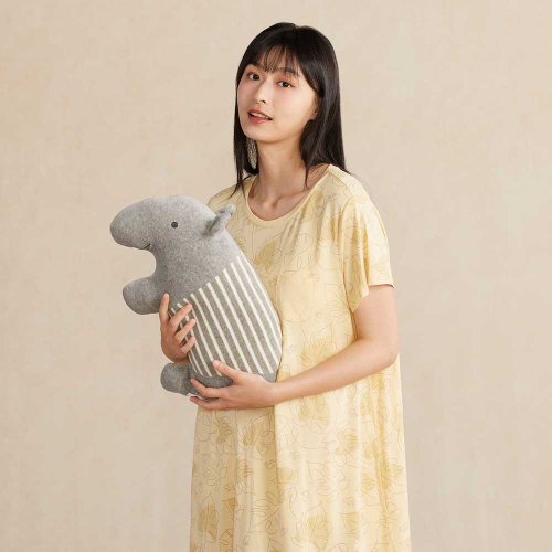 YVONNE COLLECTION以旺傢飾 馬來貘午安枕-迷霧灰