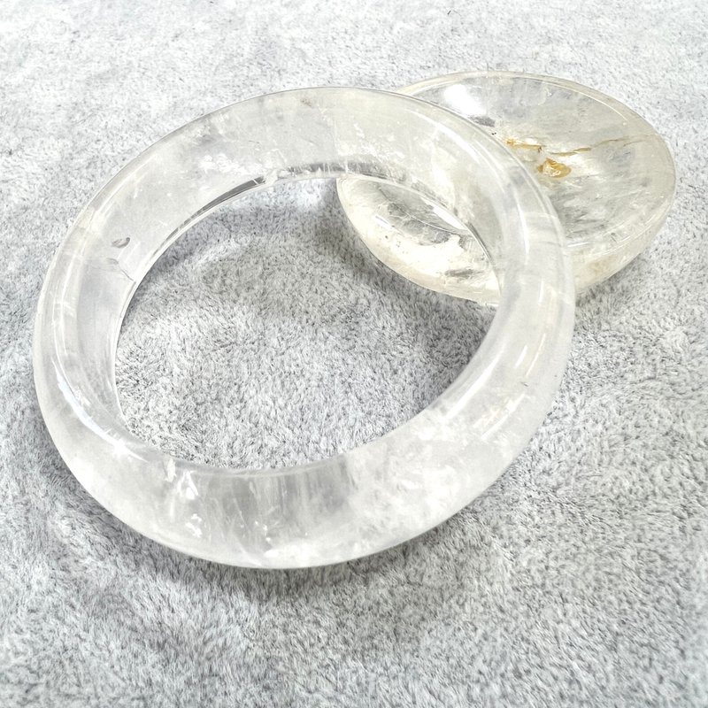白幽靈手鐲 | 水晶 | 水晶手鐲 - 手鍊/手環 - 水晶 透明