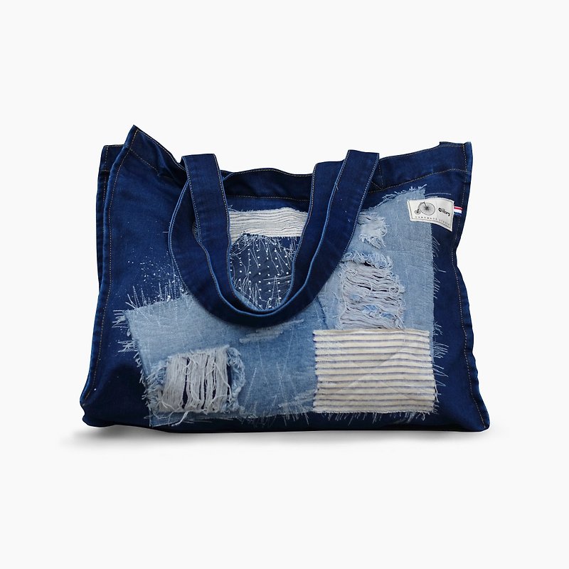 # Decade series retro bags handmade shoulder bag - กระเป๋าแมสเซนเจอร์ - ผ้าฝ้าย/ผ้าลินิน 