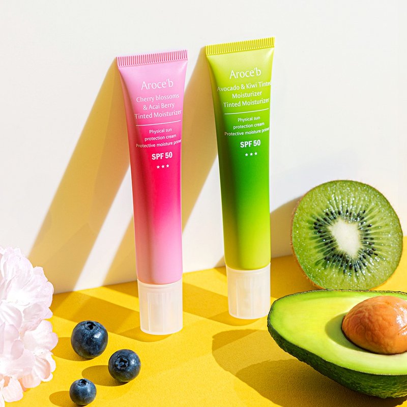 【耐曬抗汗SPF50】保濕控油防曬兩入組 有機天然 顏色任選 - 臉部/身體防曬 - 其他材質 