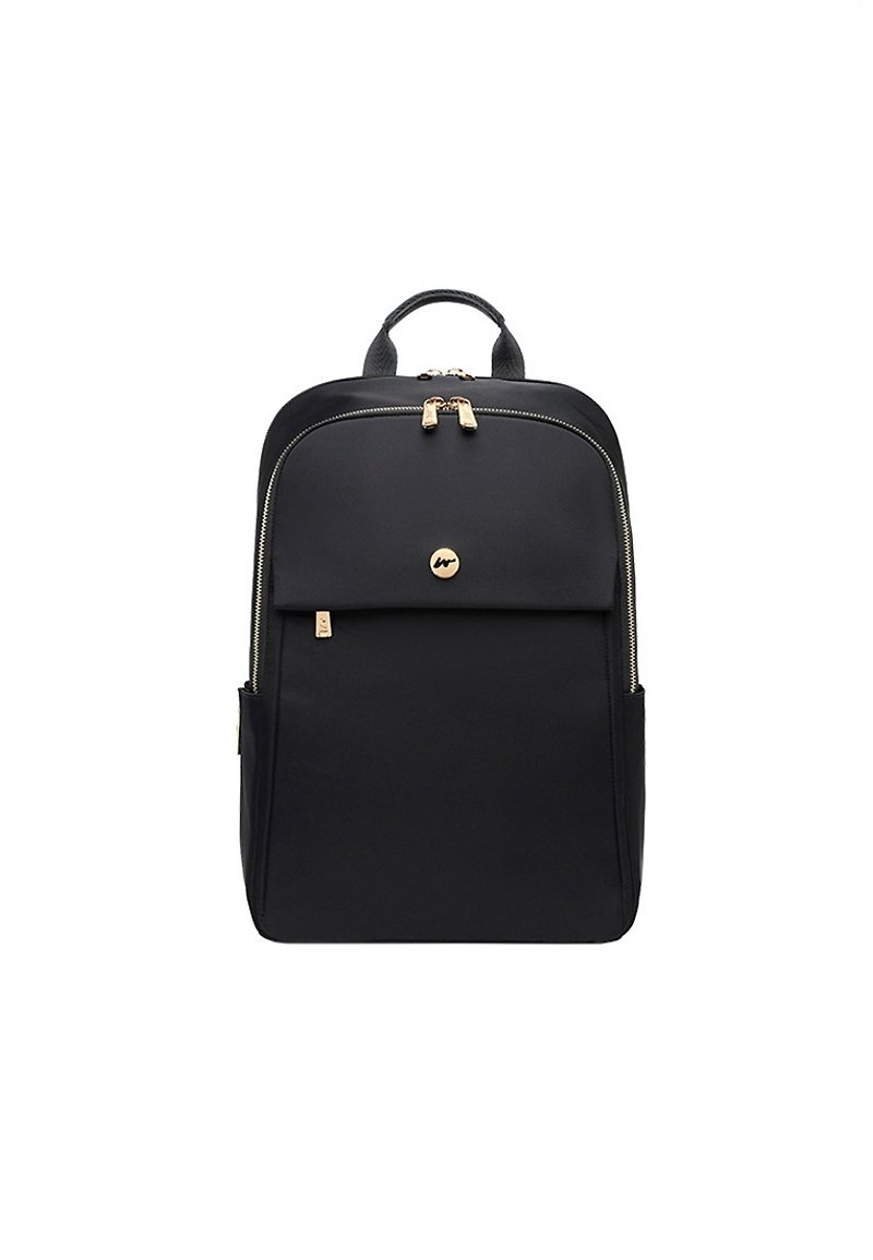 Women Business Backpack A9837 Black - กระเป๋าเป้สะพายหลัง - ไนลอน สีดำ