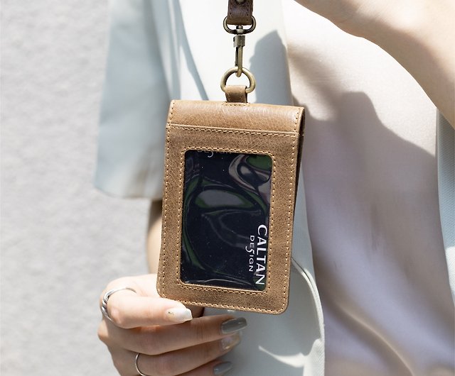 Christmas Gift] Double-layer foldable detachable ID holder - 075030Lt -  Shop caltandesign ID & Badge Holders - Pinkoi
