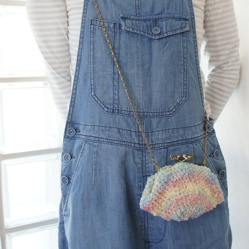 Ba-ba handmade Crochet pouch No.C1036 - その他 - その他の素材 多色