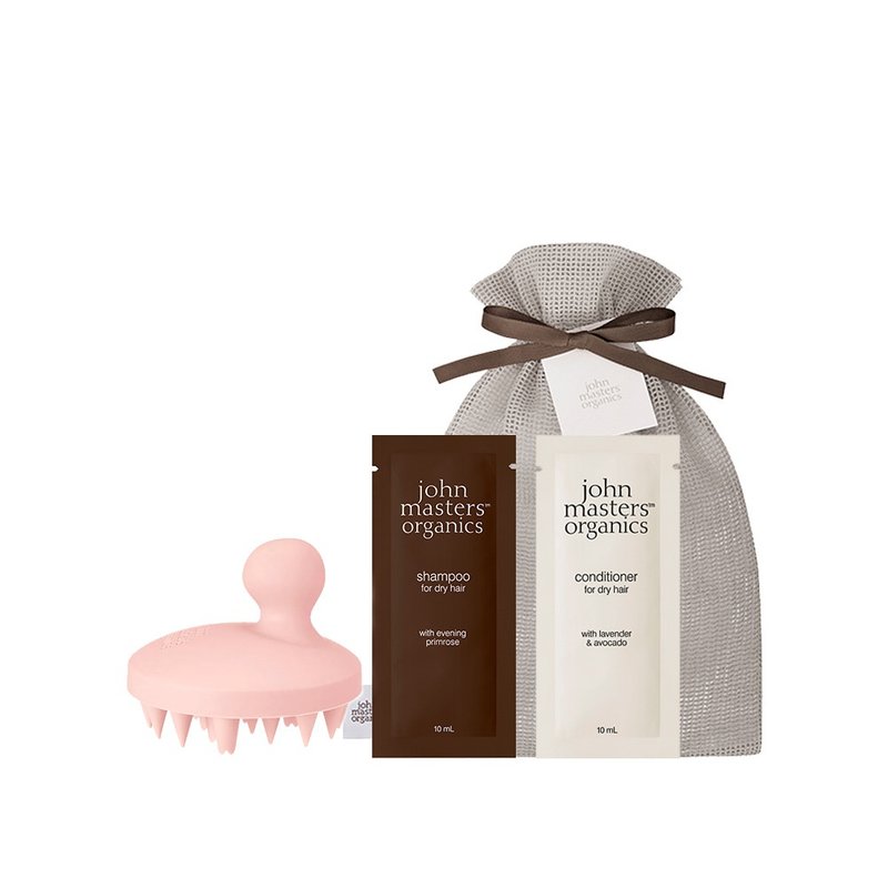 John Masters Organics 旅行日常-頭皮按摩洗護組 - 潤髮乳/護髮用品 - 其他材質 