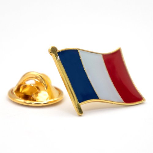 A-ONE France 法國紀念飾品 國旗飾品 國旗別針 紀念品 國旗徽章 紀念