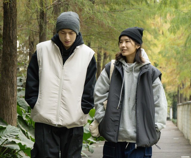 TopBasics 日本製ダブルポケット中綿ベスト - ショップ TOPBASICS