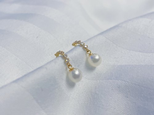 Pine St. Jewelry 松樹街輕奢珠寶 18K純金 珍珠 耳環 送禮