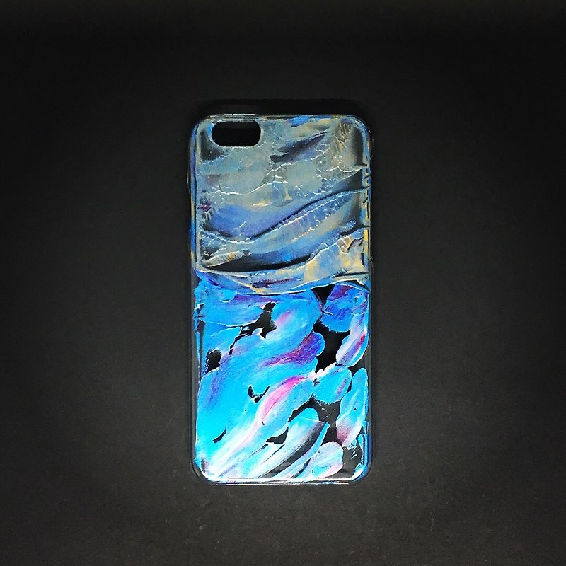 Acrylic 手繪抽象藝術手機殼 | iPhone 6/6s |  Highest Conjunct - 手機殼/手機套 - 壓克力 多色