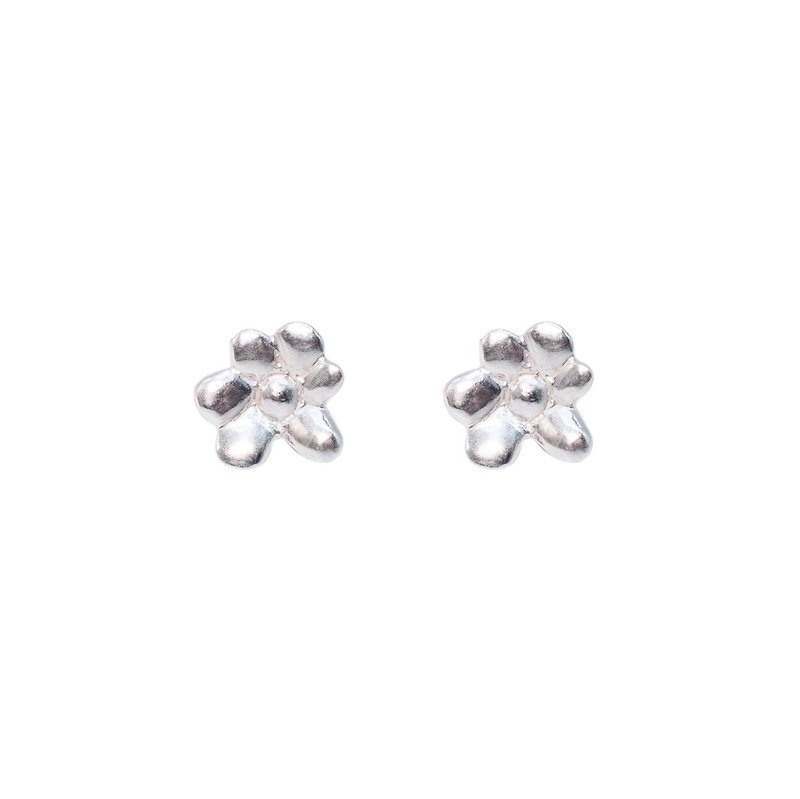 Mini Blossom Earring - Earrings & Clip-ons - Other Metals Silver