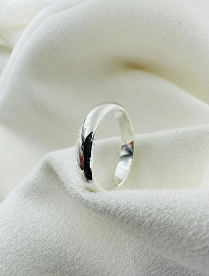 Wheel of Fortune_925 ring_sterling silver_plain ring_matte ring - General Rings - Silver 