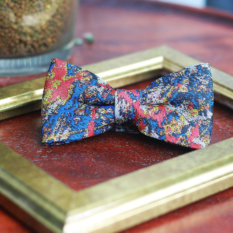 Oil painting bow tie - Ties & Tie Clips - Polyester Multicolor