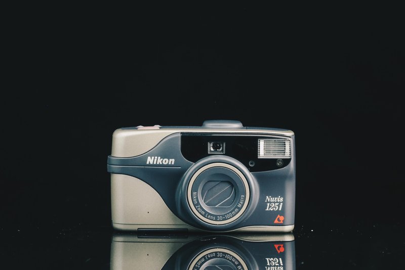 NIKON Nuvis 125i #1879 #APS底片相機 - 相機/拍立得/底片相機 - 其他金屬 黑色