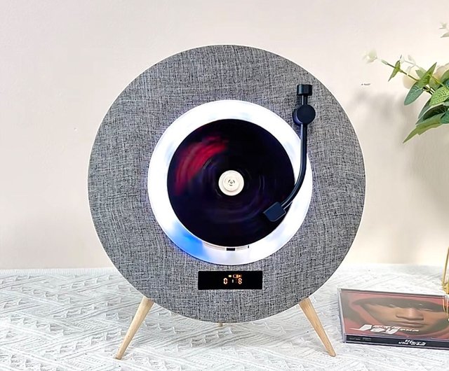 縦型高音質CDプレーヤー 双方向ブルー CDプレーヤー レコード