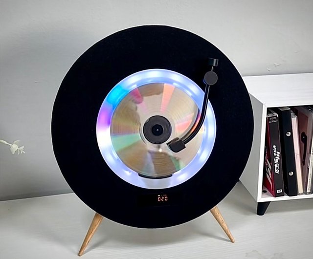 縦型高音質CDプレーヤー 双方向ブルー CDプレーヤー レコード
