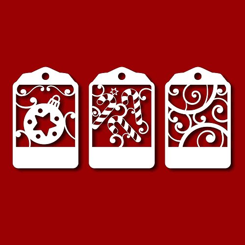 JustGreatPrintables Christmas tags svg, christmas gift tags svg, candy cane gift tags svg, SVG, EPS
