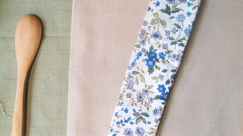 Sweet Smile l Limited edition l bow tie tied tie hair band - Headbands - Cotton & Hemp Blue