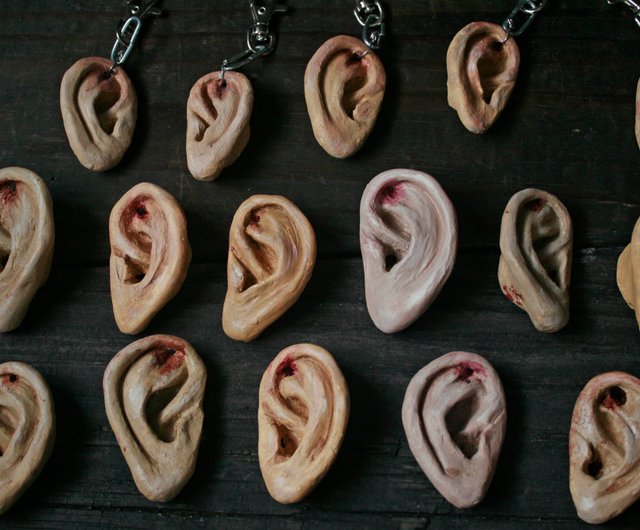 Severed Ear Necklace high quality