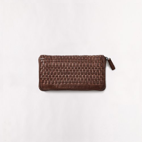JOPA Shop True To Leather 洗水包專賣店 Dulce 輕柔真皮編織長夾