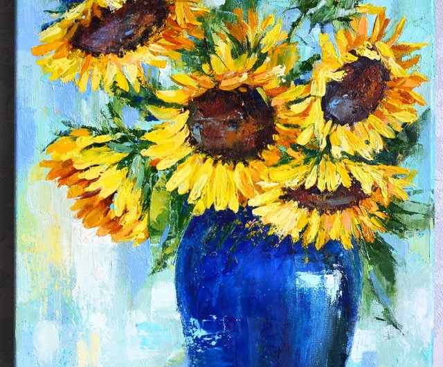 キャンバス油絵 専用 鳥とお花とおじさんと キャンバス油絵 専用