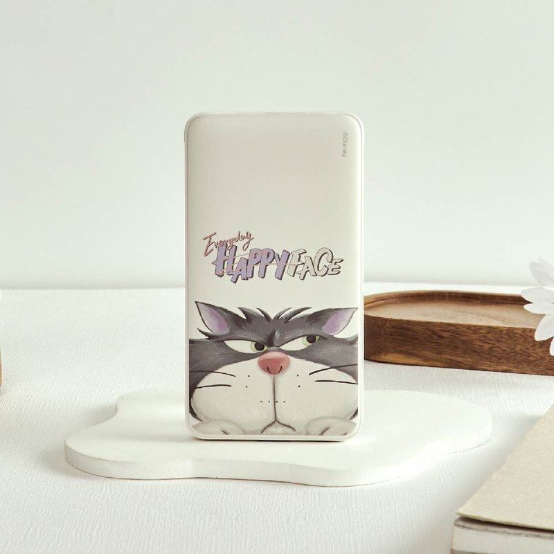 Disney Cats And Dogs-Roosevelt Two-Cable Fast Charging 10000mAh Power Bank - ที่ชาร์จ - พลาสติก หลากหลายสี