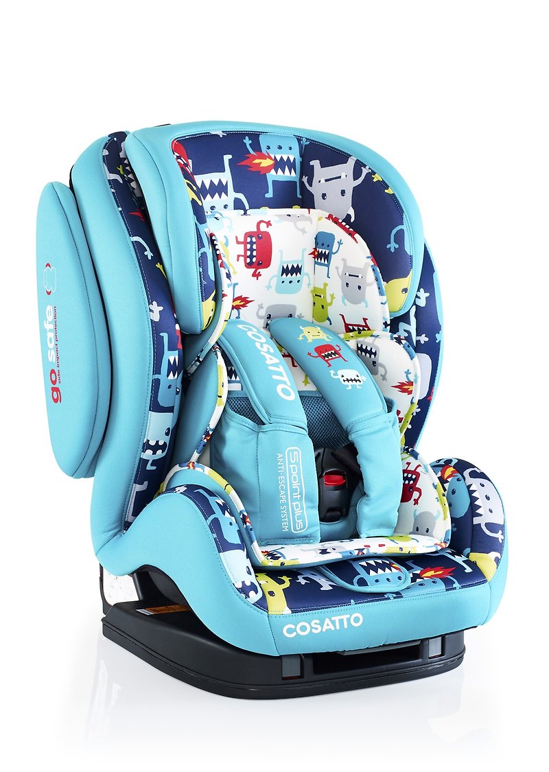 Cosatto Hug Group 123 Isofix Car Seat – Cuddle Monster 2 - Other - Other Materials Blue