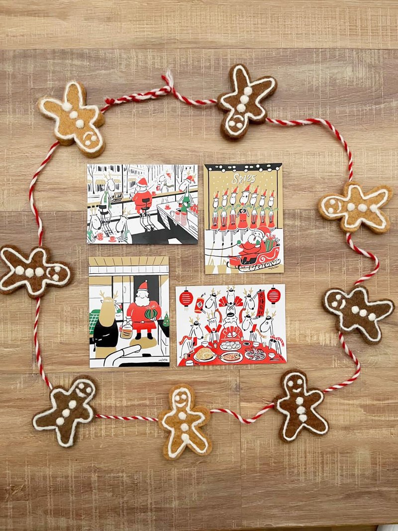 2025 Limited Edition Postcard Set - Cards & Postcards - Paper Red