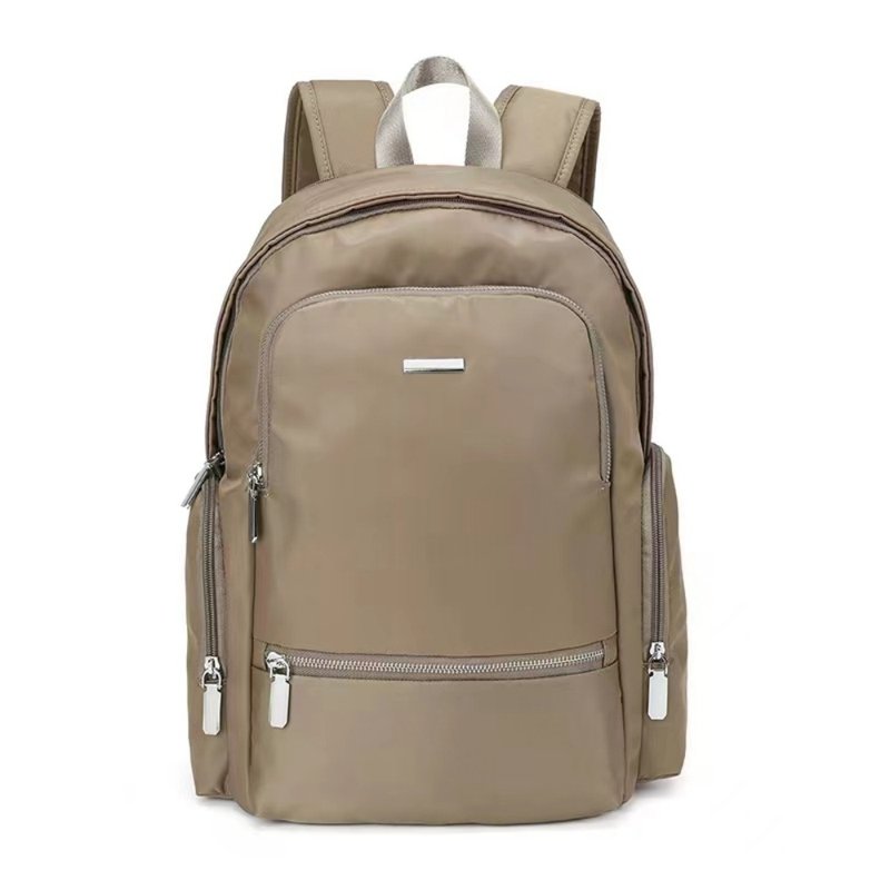 Business laptop backpack/travel backpack/student school bag/backpack/computer bag business bag - Backpacks - Waterproof Material Khaki